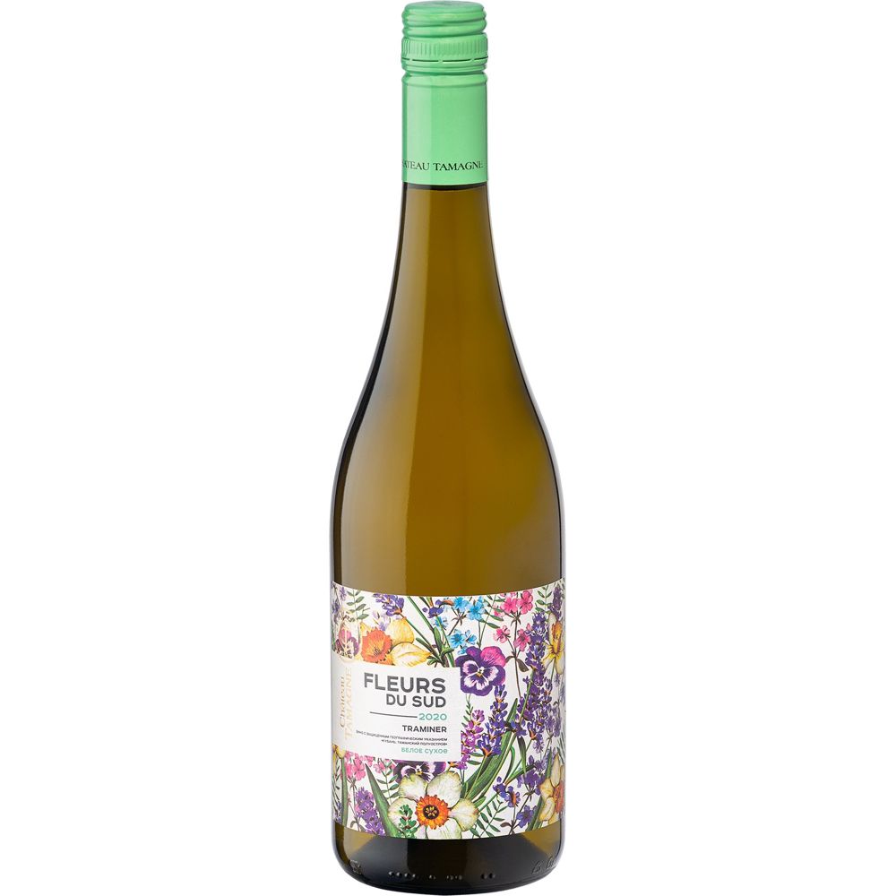 Вино Fleurs Du Sud Traminer белое сухое 11%-12% 0,75 - купить по выгодной  цене в Интернет-магазине Высшая Лига